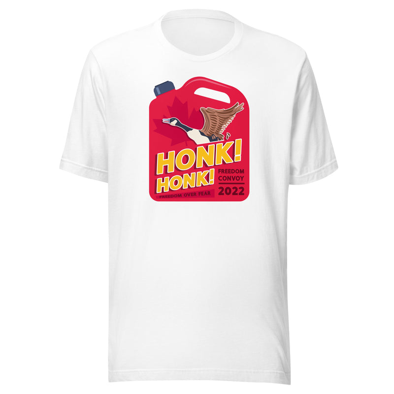 Load image into Gallery viewer, Honk! Honk! Jerrycan Goose- Unisex T-Shirt