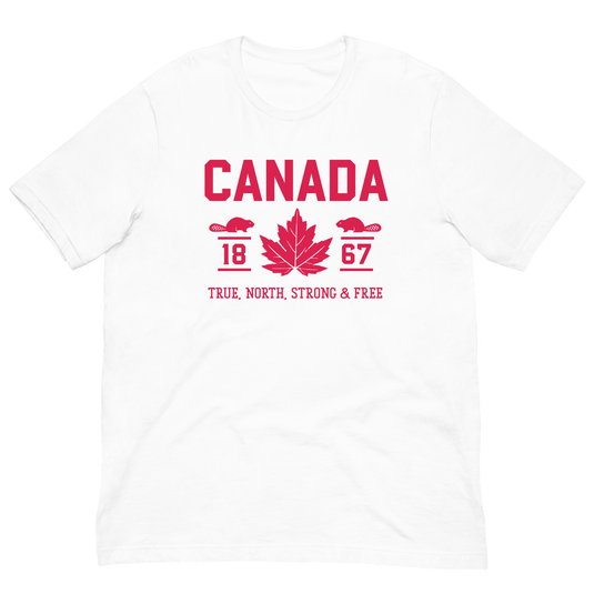 True North Strong and Free Unisex T-Shirt