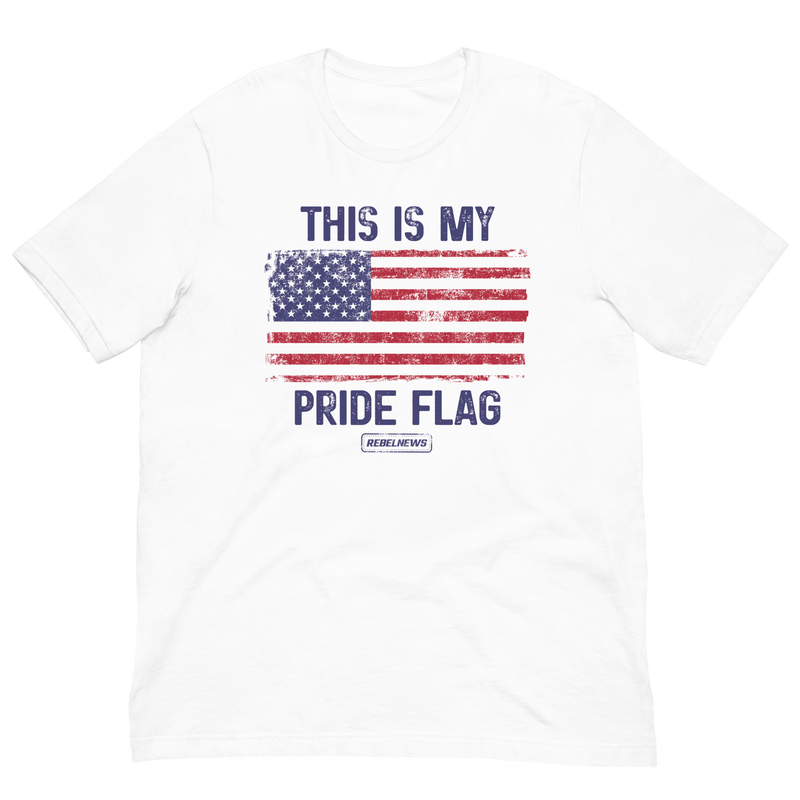 Load image into Gallery viewer, This is my Pride Flag (US) Unisex T-Shirt