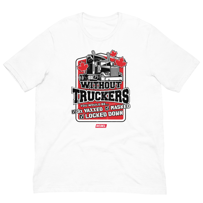 Load image into Gallery viewer, Without Truckers Unisex T-Shirt