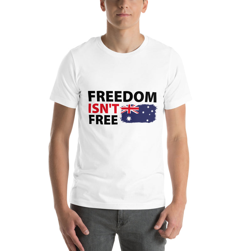 Load image into Gallery viewer, Freedom Isn't Free Flag Unisex T-Shirt (Australia)