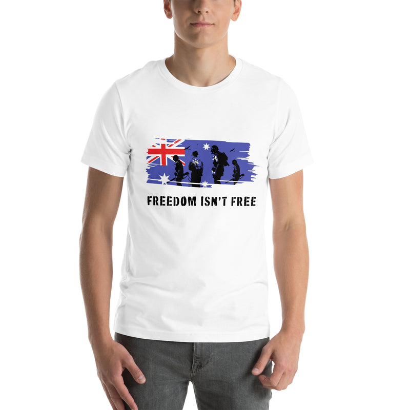 Load image into Gallery viewer, Freedom Isn't Free Unisex T-Shirt (Australia)