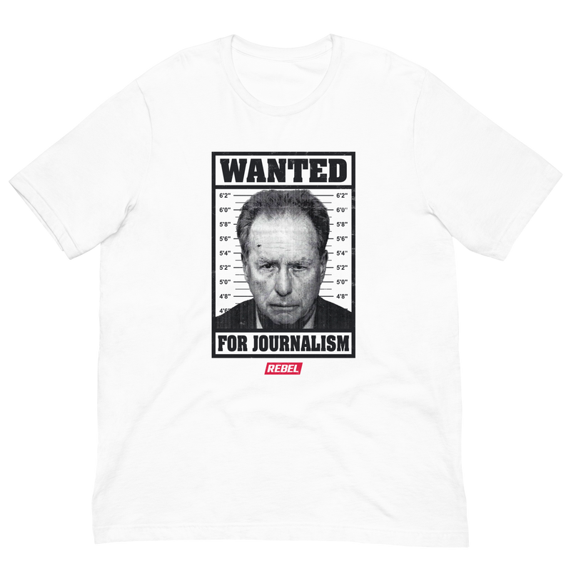 Load image into Gallery viewer, Wanted For Journalism Unisex T-Shirt