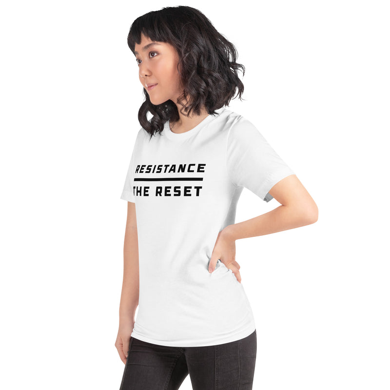 Load image into Gallery viewer, Resistance Over The Reset- Unisex T-Shirt