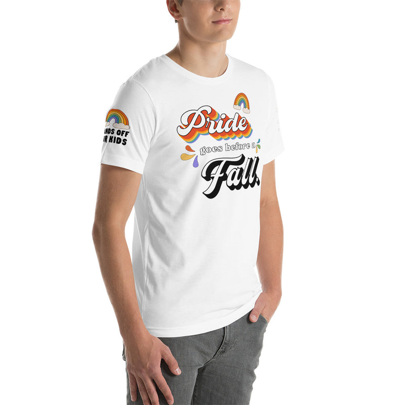Load image into Gallery viewer, Limited Edition Pride Goes Before a Fall- Unisex T-Shirt