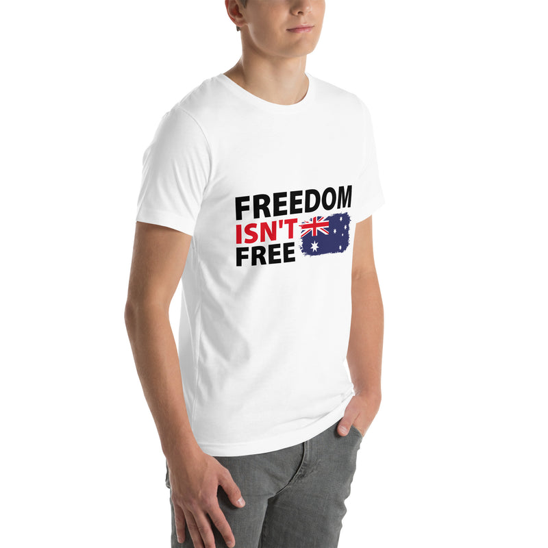 Load image into Gallery viewer, Freedom Isn't Free Flag Unisex T-Shirt (Australia)