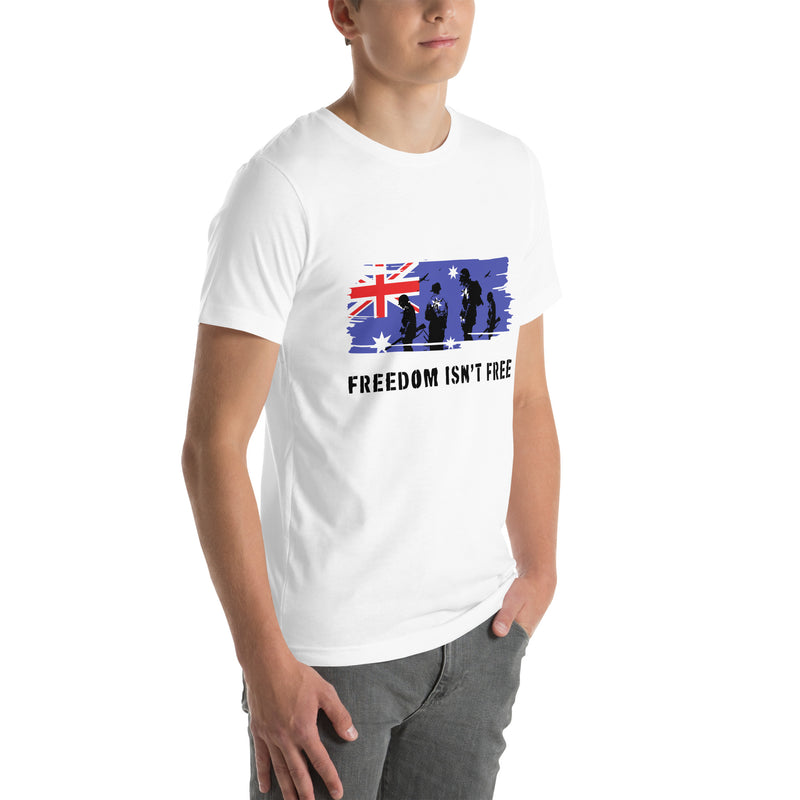 Load image into Gallery viewer, Freedom Isn't Free Unisex T-Shirt (Australia)