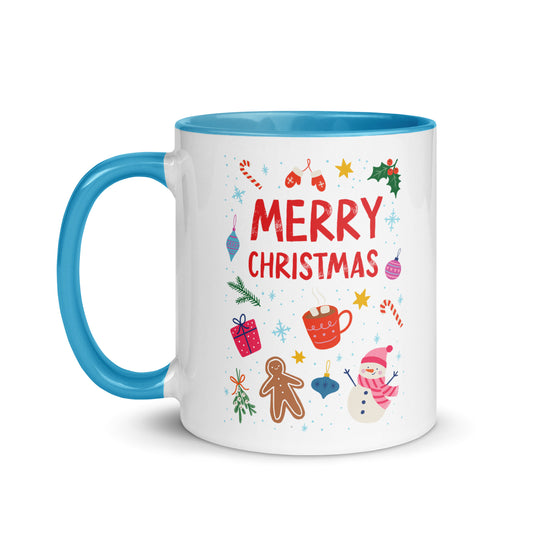 Whimsical Merry Christmas Mug