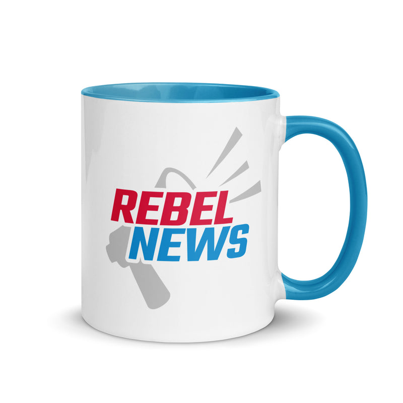 Load image into Gallery viewer, Rebel News with Horn Mug