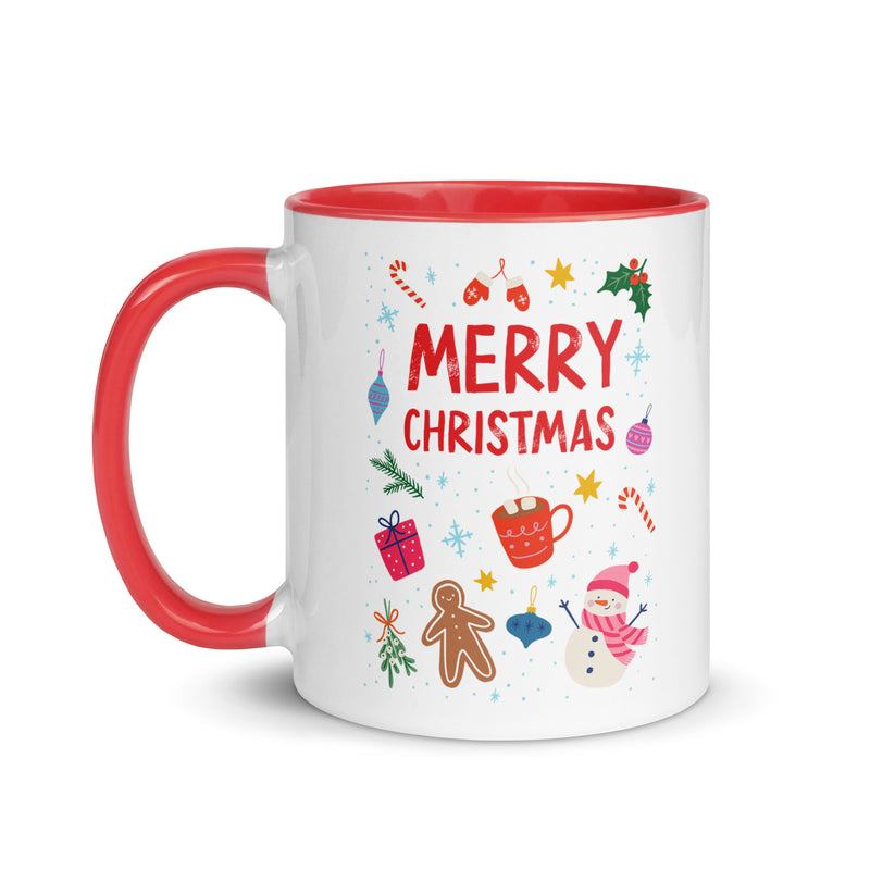Load image into Gallery viewer, Whimsical Merry Christmas Mug
