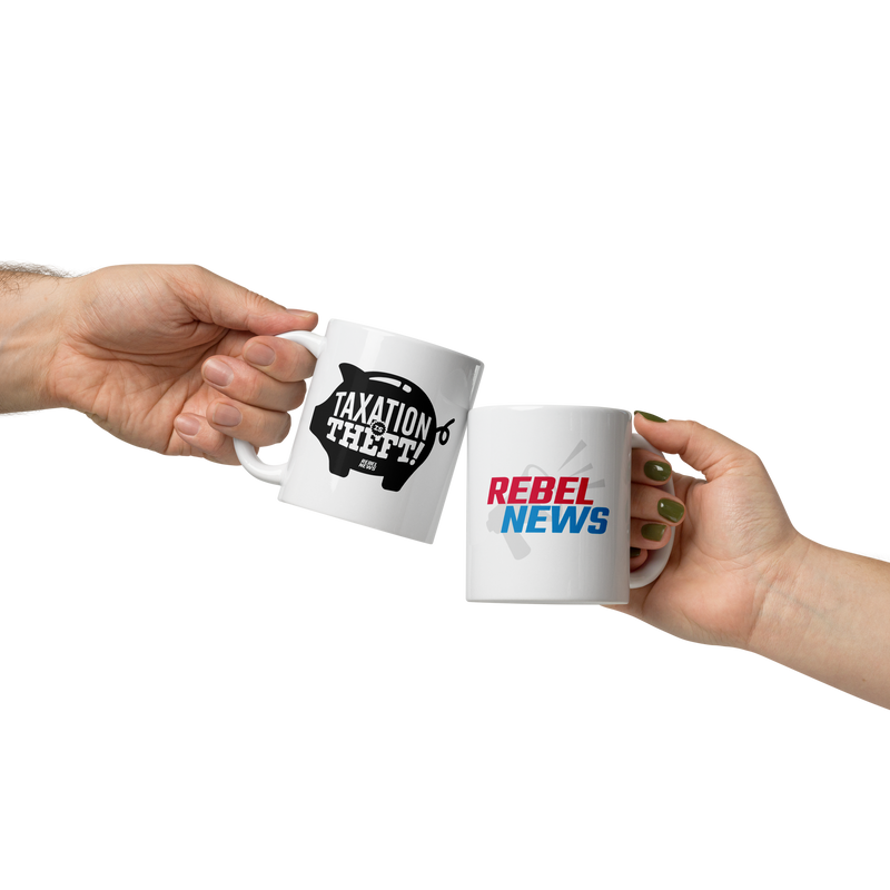 Load image into Gallery viewer, Taxation is Theft Mug