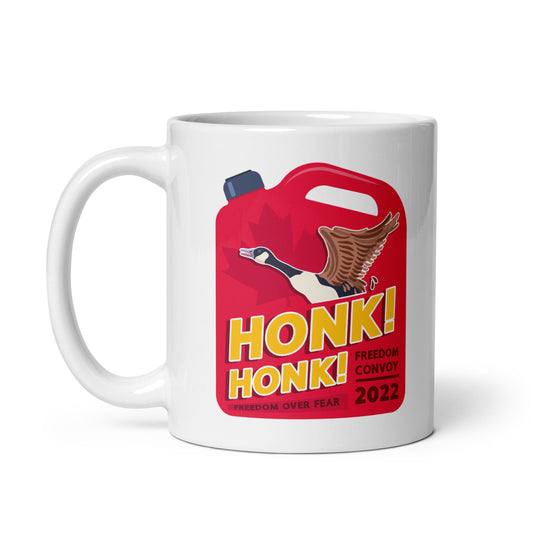 Honk! Honk! Jerrycan Goose Mug