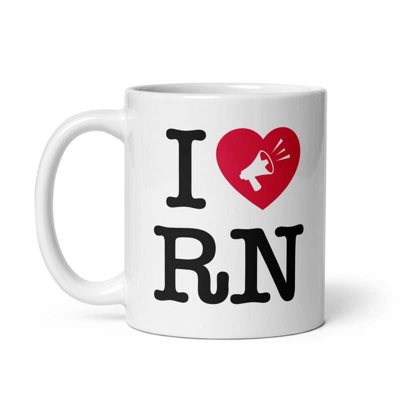 Load image into Gallery viewer, I Heart R.N. Mug