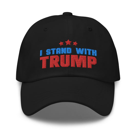 I Stand With Trump Baseball Cap