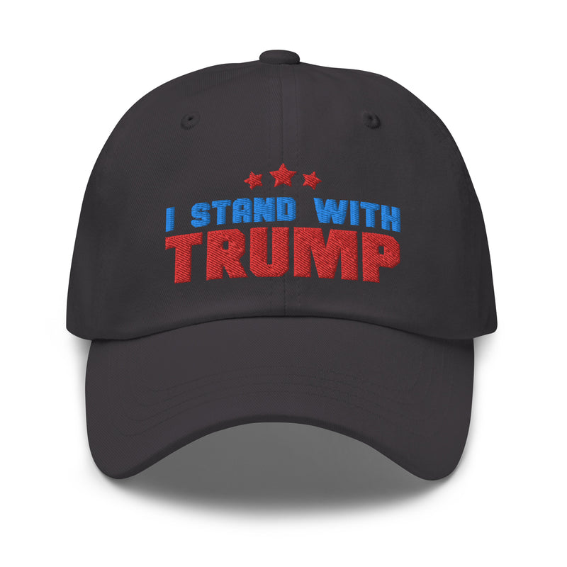 Load image into Gallery viewer, I Stand With Trump Baseball Cap