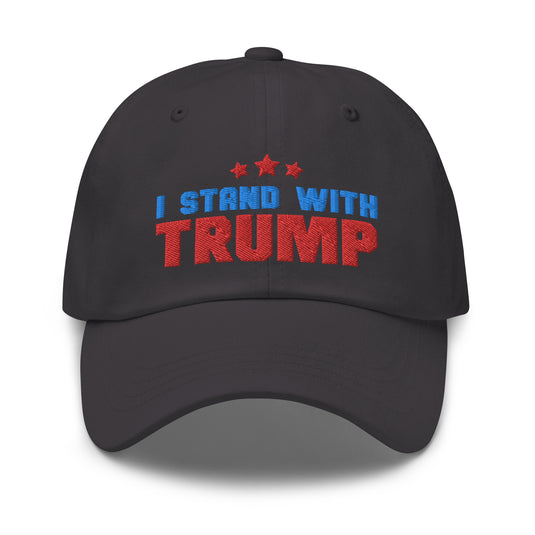 I Stand With Trump Baseball Cap