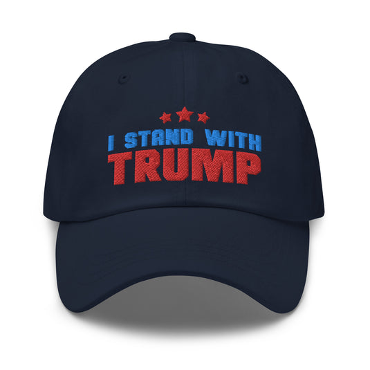 I Stand With Trump Baseball Cap