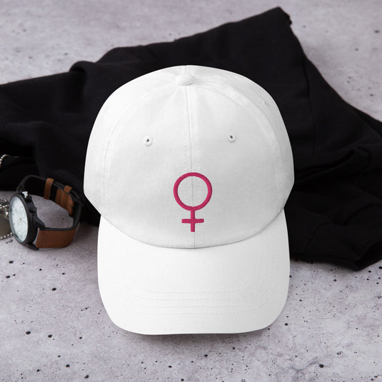 Female Symbol (Pink Logo) Baseball Cap