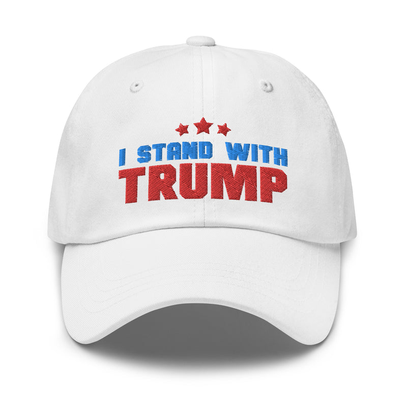 Load image into Gallery viewer, I Stand With Trump Baseball Cap