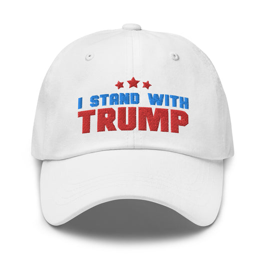 I Stand With Trump Baseball Cap