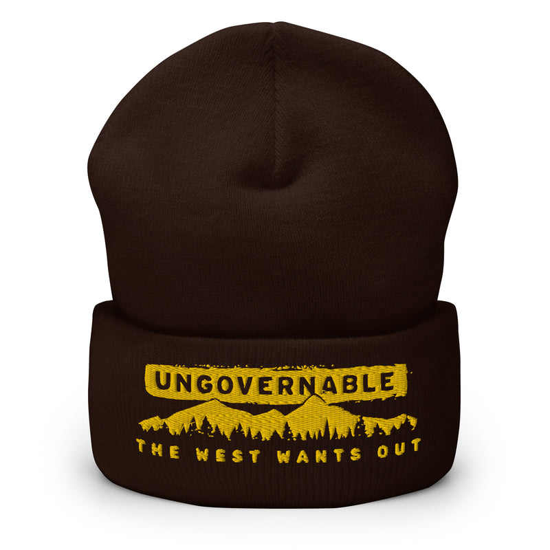 Load image into Gallery viewer, UNGOVERNABLE (Alberta Edition) - Cuffed Beanie