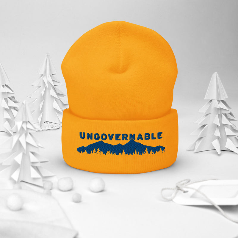 Load image into Gallery viewer, UNGOVERNABLE Cuffed Beanie