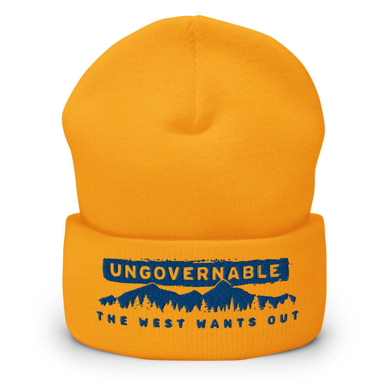 Load image into Gallery viewer, UNGOVERNABLE (Alberta Edition) - Cuffed Beanie