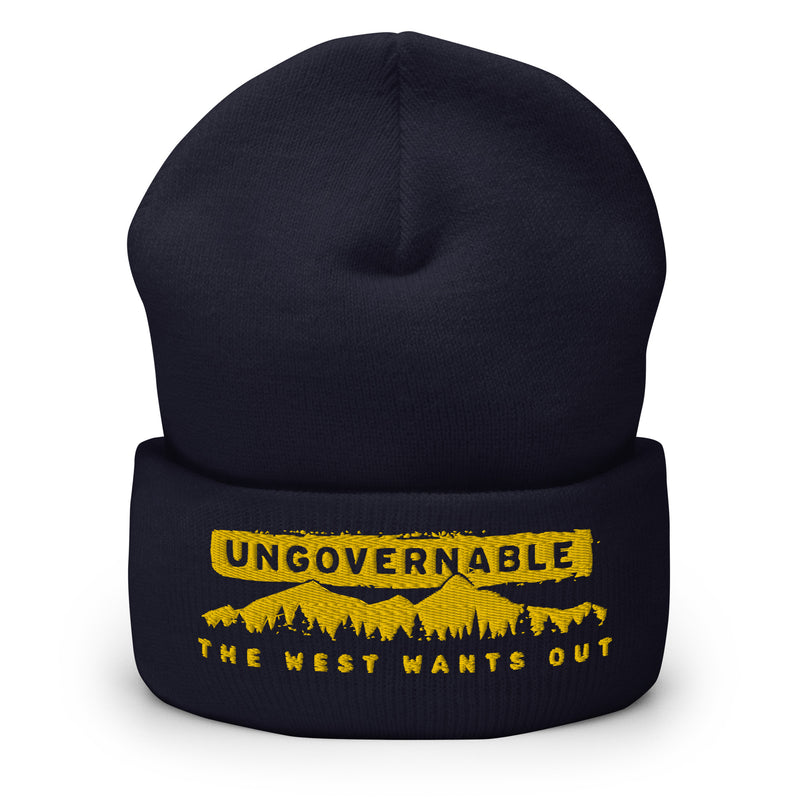 Load image into Gallery viewer, UNGOVERNABLE (Alberta Edition) - Cuffed Beanie