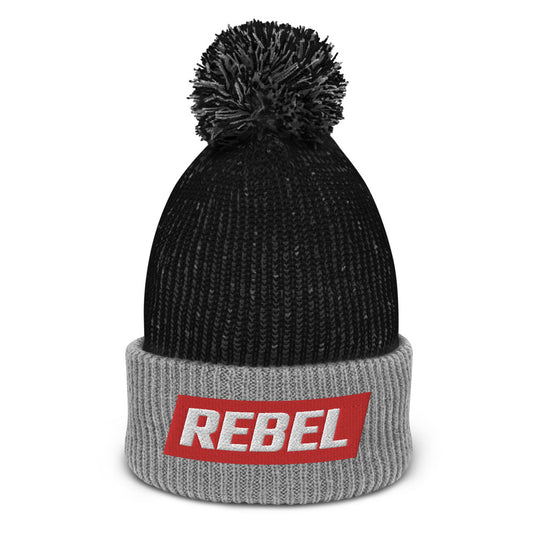 Rebel - Pom-Pom Beanie