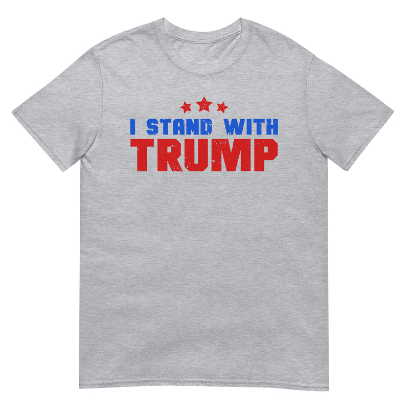 Load image into Gallery viewer, I Stand With Trump Unisex Tee