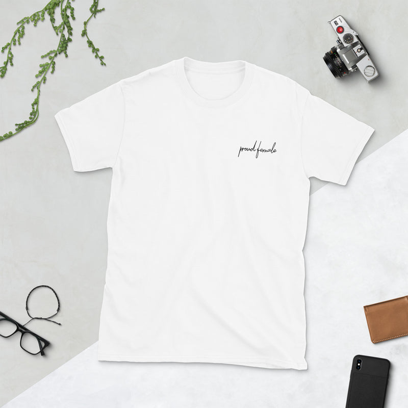 Load image into Gallery viewer, Proud Female Unisex T-Shirt