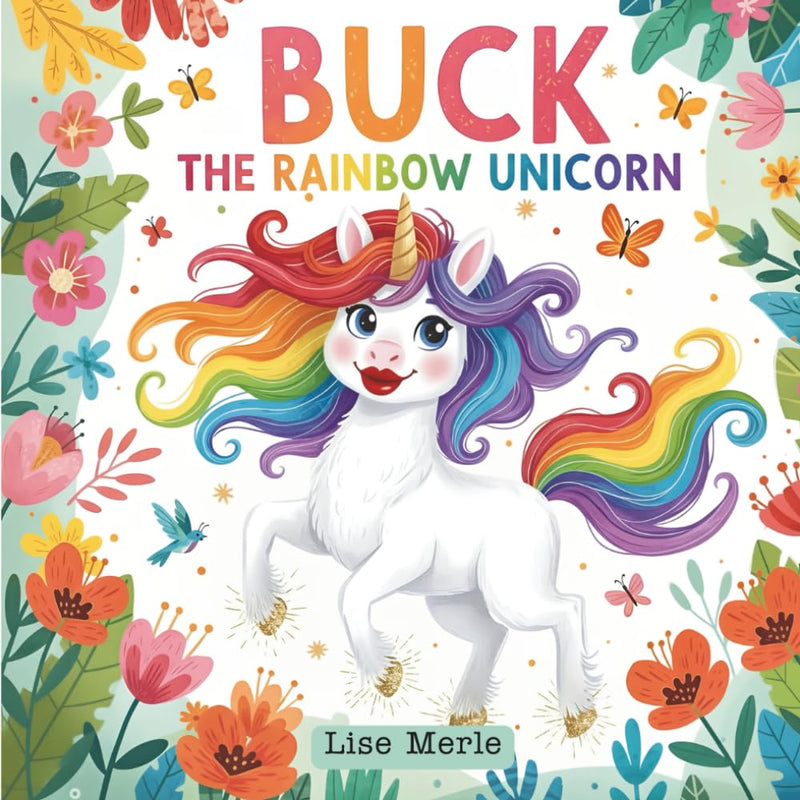 Load image into Gallery viewer, Buck the Rainbow Unicorn
