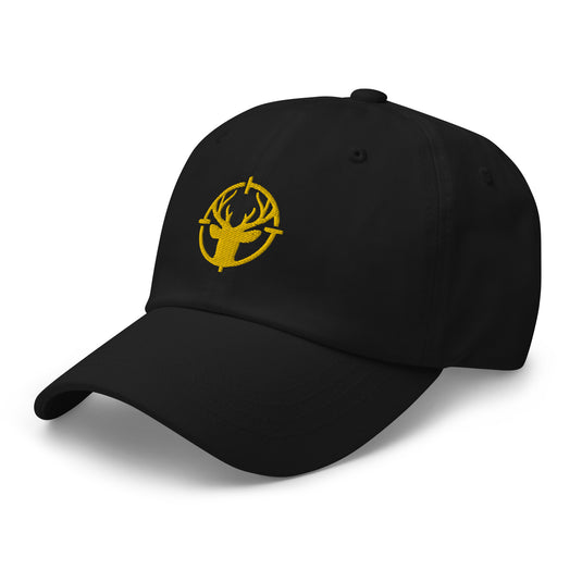 Deer in Scope Logo- Baseball Cap