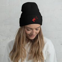 Load image into Gallery viewer, Rebel Horn - Cuffed Beanie
