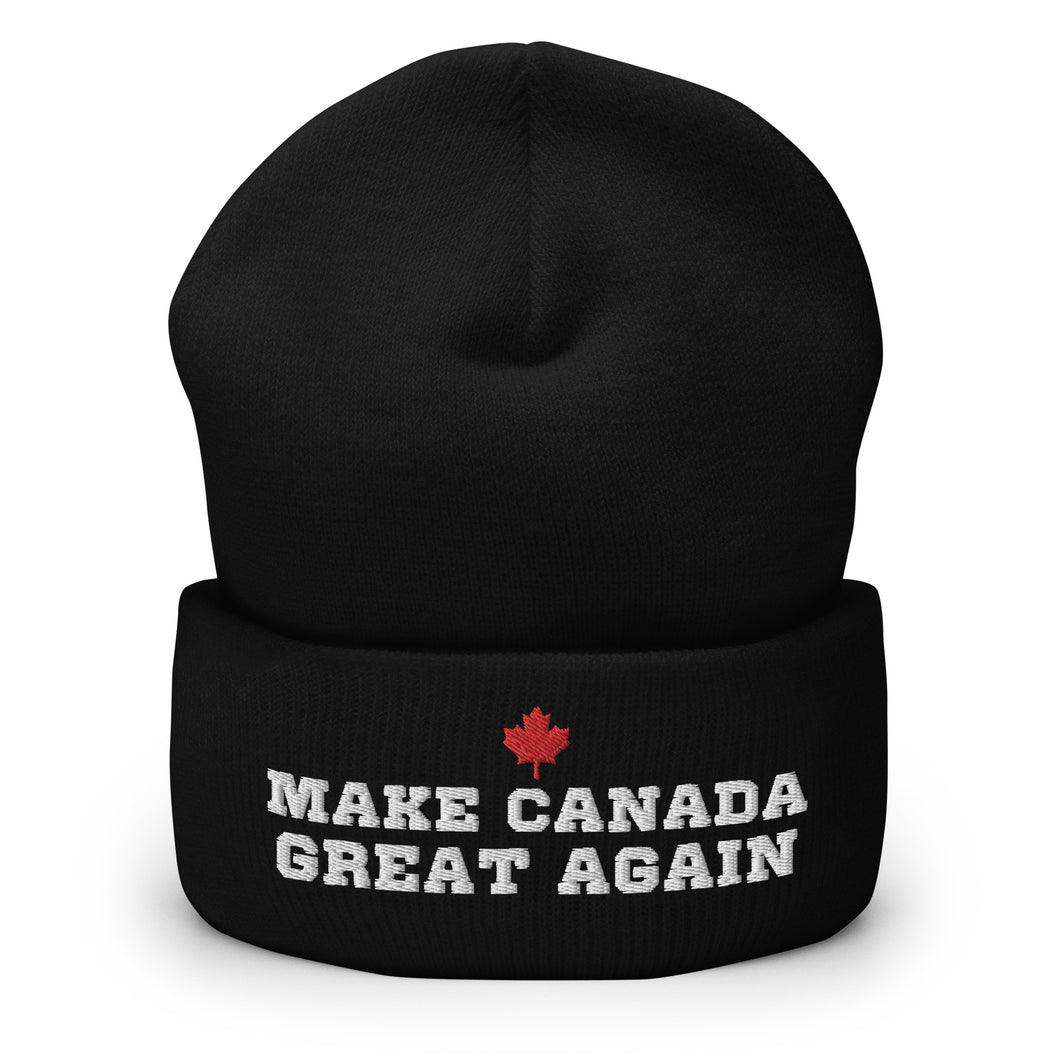 Make Canada Great Again- Cuffed Beanie
