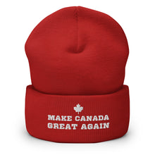 Load image into Gallery viewer, Make Canada Great Again- Cuffed Beanie
