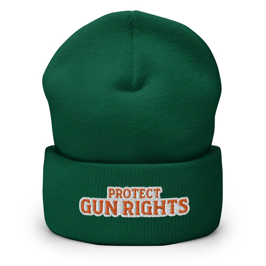Protect Gun Rights- Cuffed Beanie