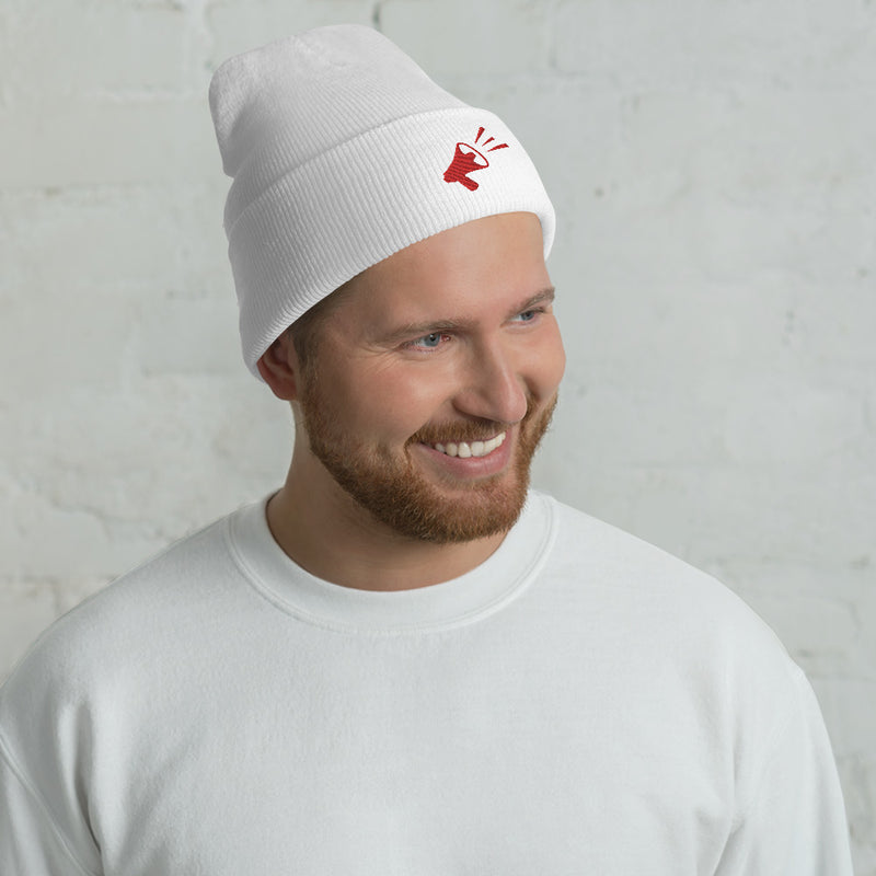 Load image into Gallery viewer, Rebel Horn - Cuffed Beanie
