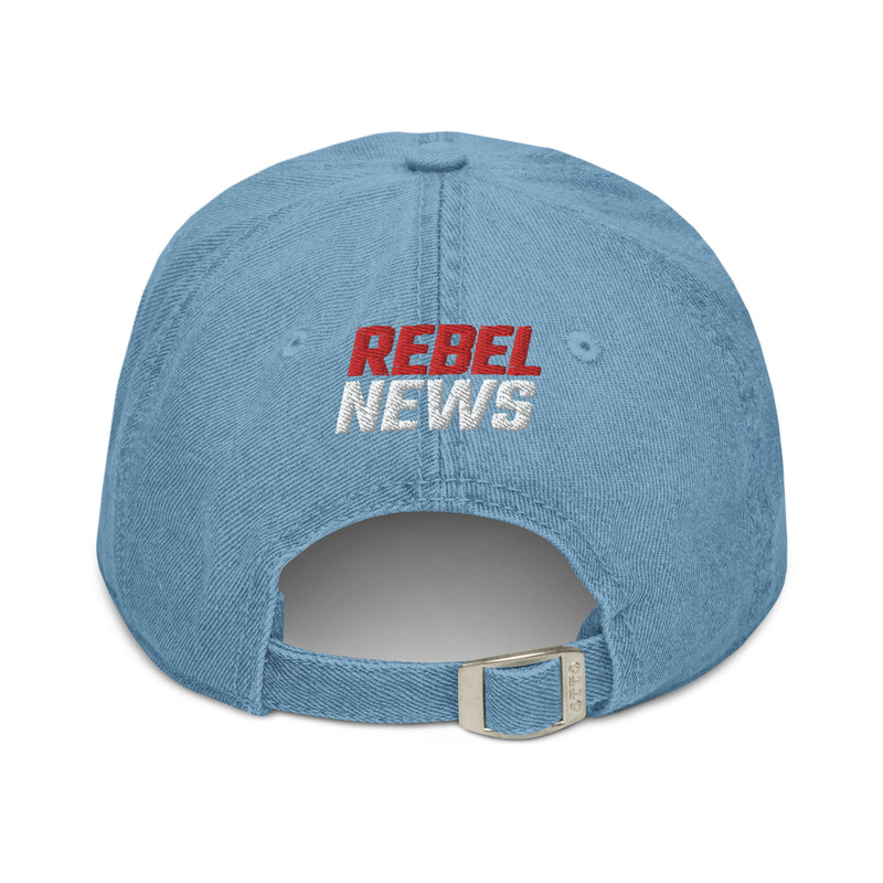 Load image into Gallery viewer, Canada Varsity Denim Hat
