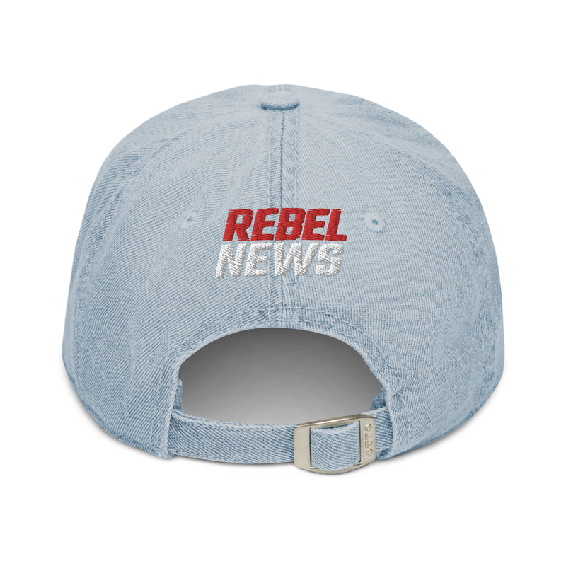 Load image into Gallery viewer, Canada Varsity Denim Hat
