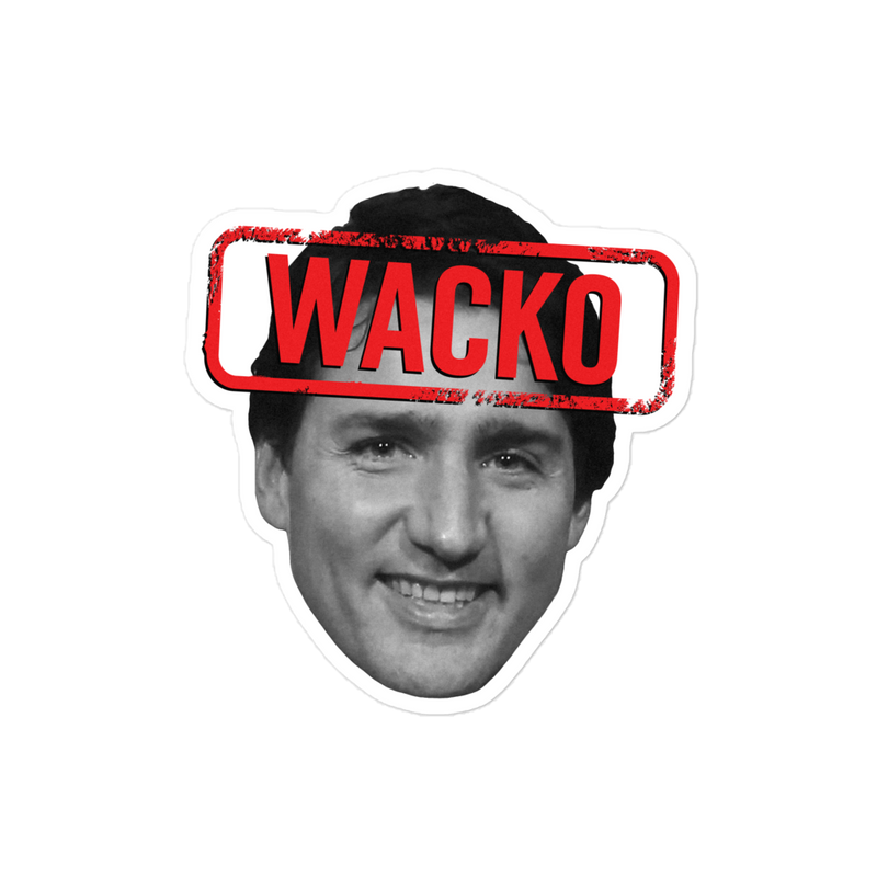 Load image into Gallery viewer, Wacko Trudeau Sticker
