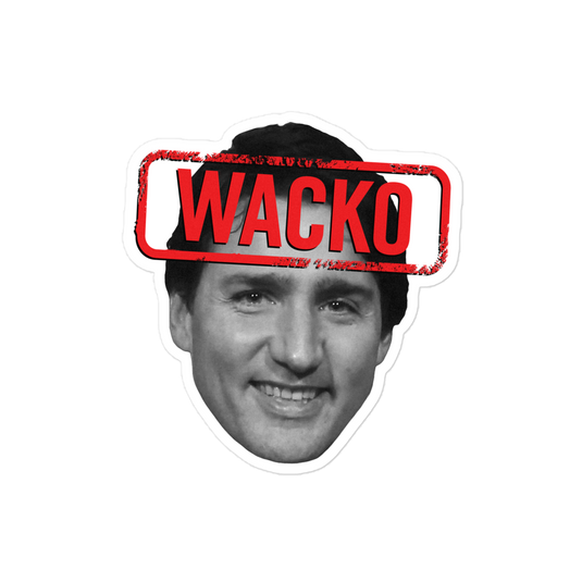 Wacko Trudeau Sticker