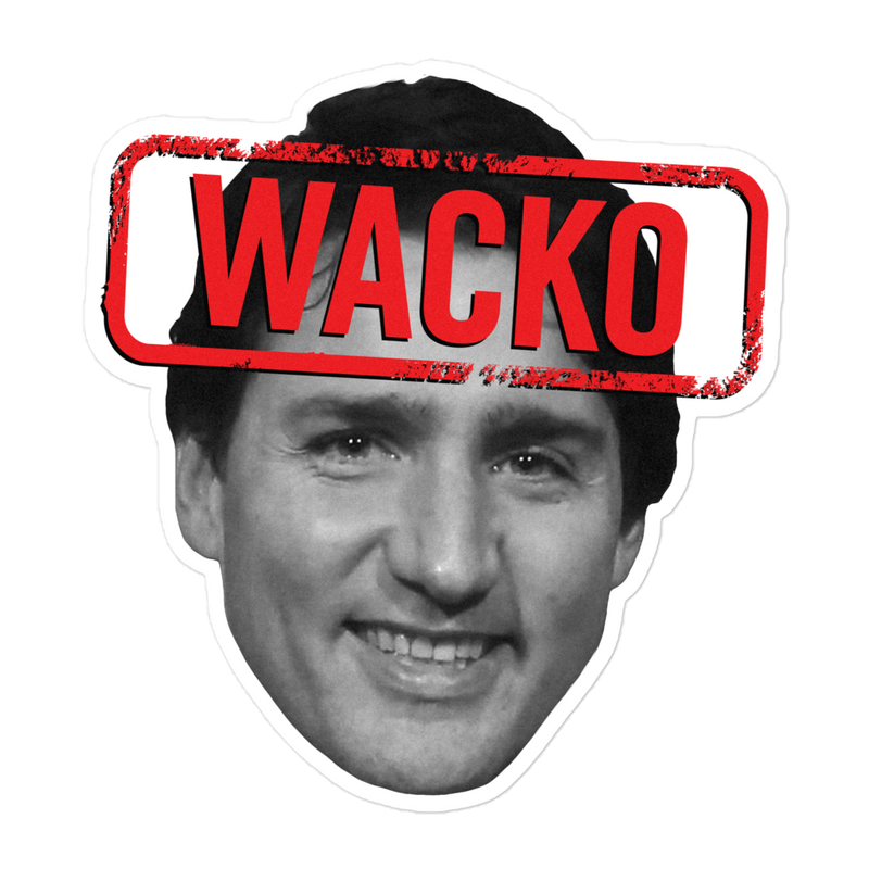 Load image into Gallery viewer, Wacko Trudeau Sticker
