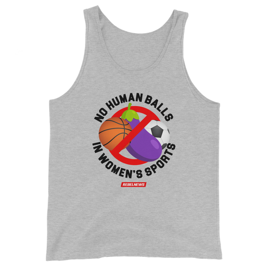 No Human Balls! Men's Tank Top