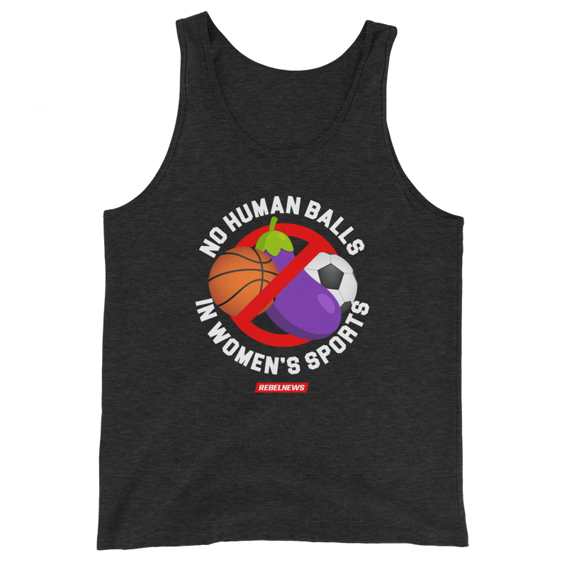 Load image into Gallery viewer, No Human Balls! Men&#39;s Tank Top
