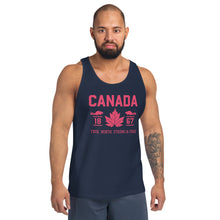 Load image into Gallery viewer, True North Strong and Free-Men&#39;s Tank Top
