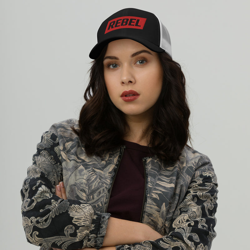 Load image into Gallery viewer, REBEL Trucker Cap
