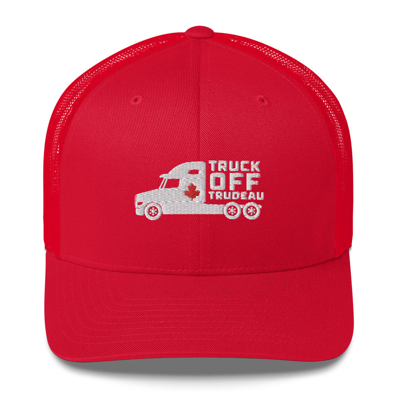 Load image into Gallery viewer, Truck Off Trudeau- Trucker Cap
