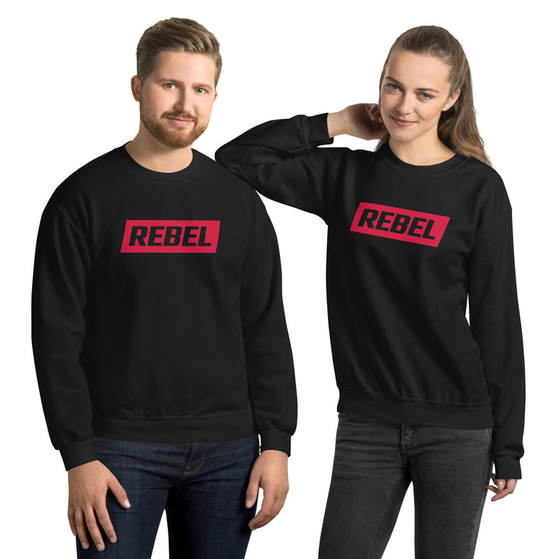 Load image into Gallery viewer, REBEL Logo Unisex Sweatshirt
