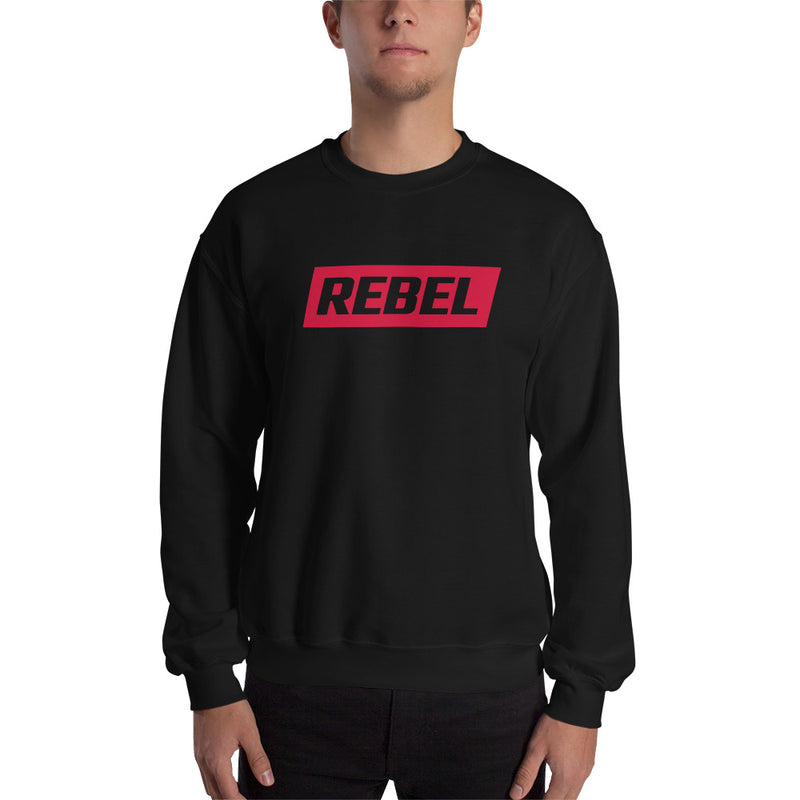 Load image into Gallery viewer, REBEL Logo Unisex Sweatshirt
